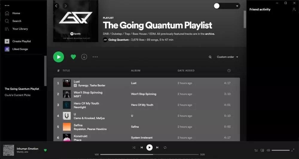 Spotify Çalma Listesi Birleştirme