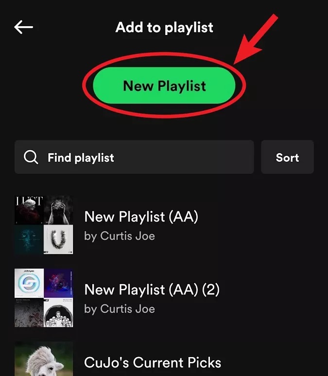 Spotify Çalma Listesi Kopyalama