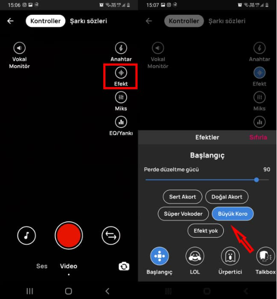 Tiktok'ta Ses Ekleme