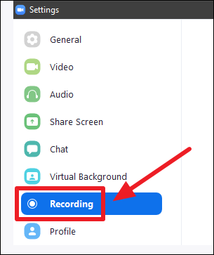 Zoom toplantısını otomatik olarak kaydetme adımları