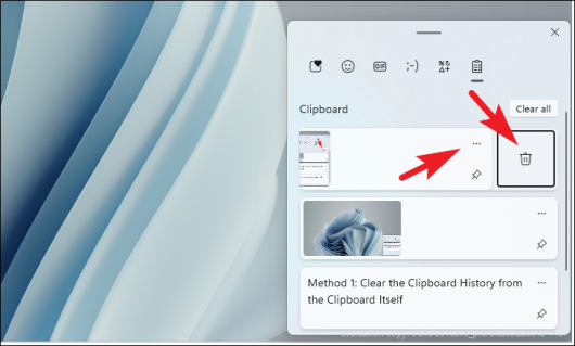 Windows 11’de Pano Geçmişi 