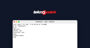 Os X Terminal Kullanım