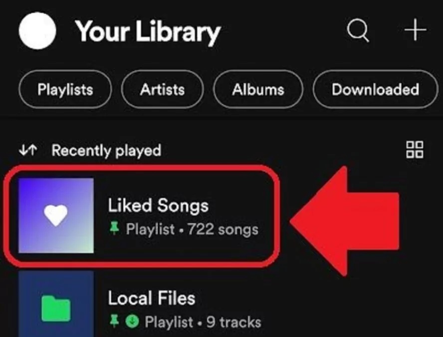 Spotify Beğenilen Şarkılar Nasıl Bulunur