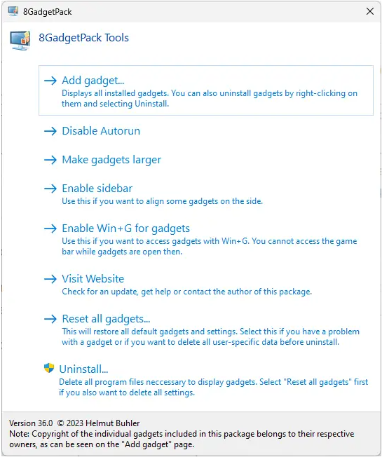 Masaüstüne Saat Eklemek