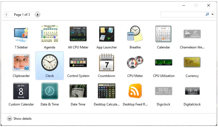 Masaüstüne Saat Eklemek