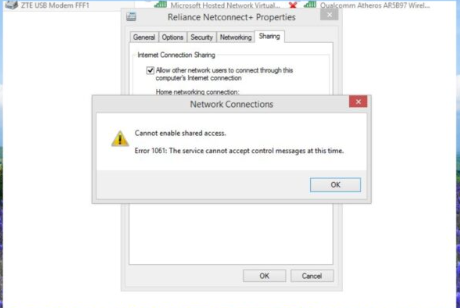 Hata 1061 Düzeltme Adımları