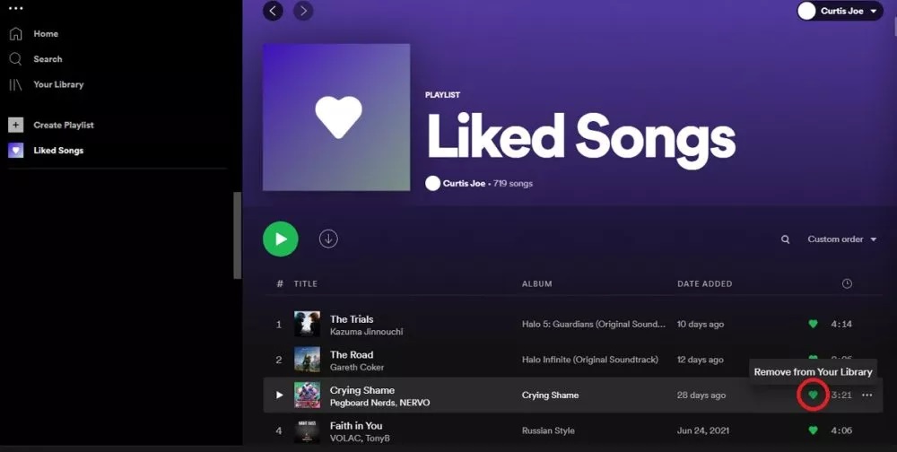 Spotify Beğenilen Şarkılar Nasıl Bulunur