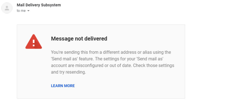 E-posta Gönderme Sorunu