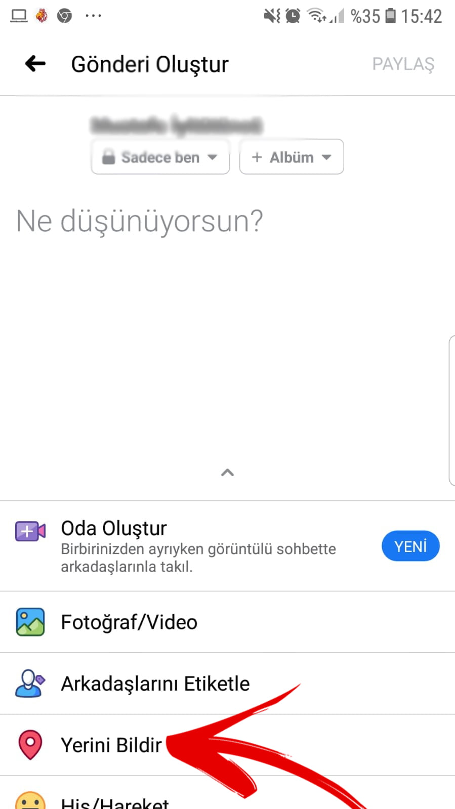 konum oluşturma adımları konum oluşturma adımları