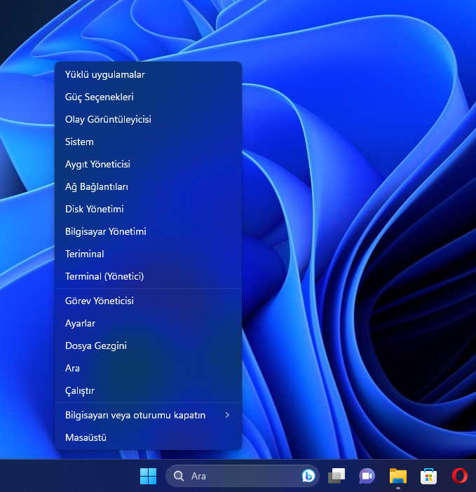 Windows 11 Süper Kullanıcı Menüsü Nedir?