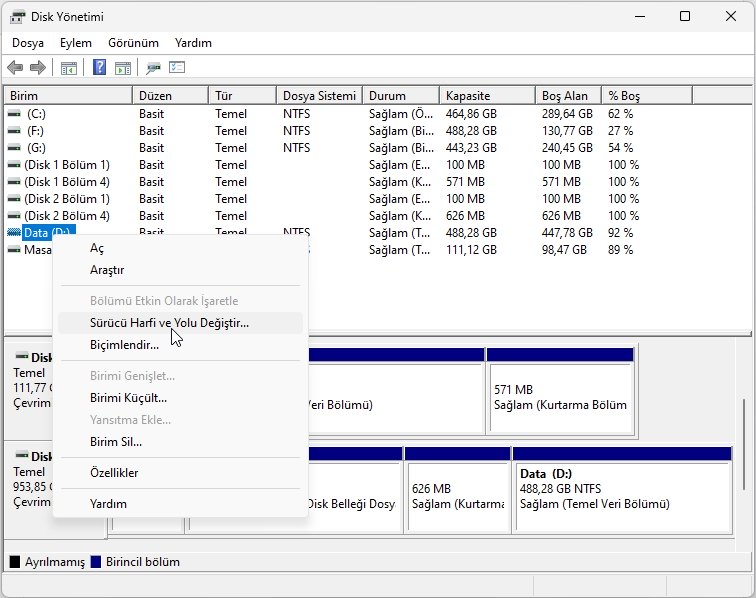 Ağ Bağlantısı Mevcut Değil Hatası Çözümü