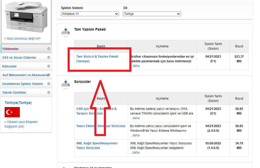 Brother Mfc J3930Dw Yazıcı Kurulumu Brother Mfc J3930Dw Yazıcı ayarları