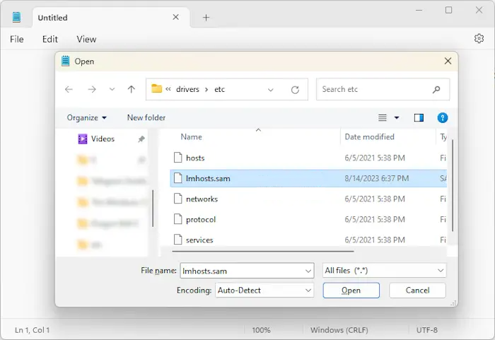 Windows 11 LMHOSTS Dosyası Nedir? LMHOSTS Dosyası Nedir?
