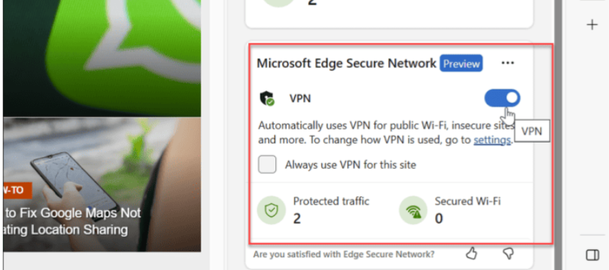Microsoft Edge de VPN Nasıl Etkinleştirilir Ekran goruntusu 2023 08 25 234055 - Microsoft Edge de VPN Nasıl Etkinleştirilir