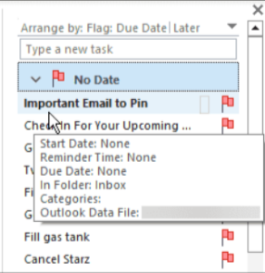Ekran goruntusu 2023 08 25 235622 - Outlook ta E postaları Sabitleme