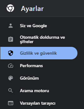 Google Chrome Gizlilik Artırma Chrome Gizlilik Artırma