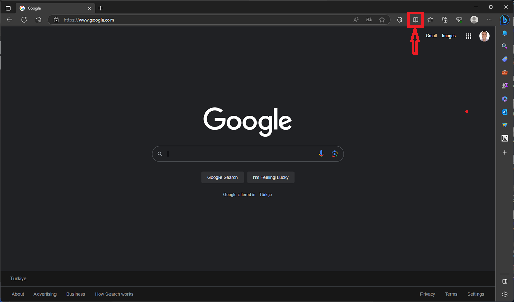 Microsoft Edge Bölünmüş Ekran Kullanımı