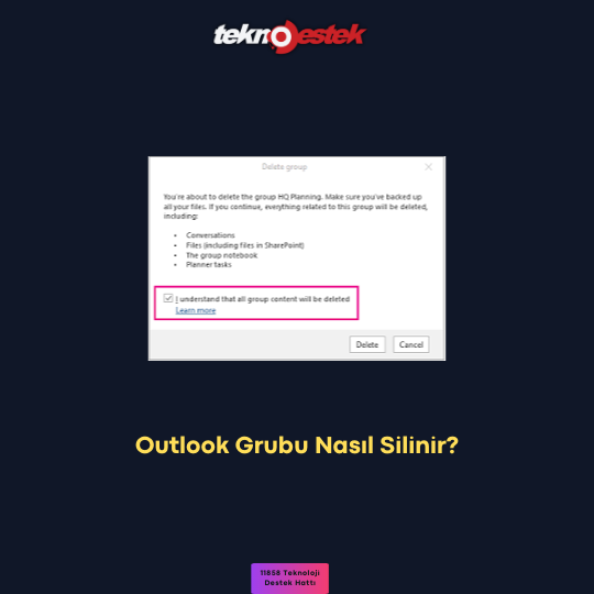 Outlook Grubu Nasıl Silinir? Outlook Grubu Nasil Silinir Ka - Outlook Grubu Nasıl Silinir?