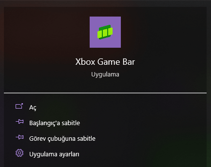Xbox Oyun Çubuğu