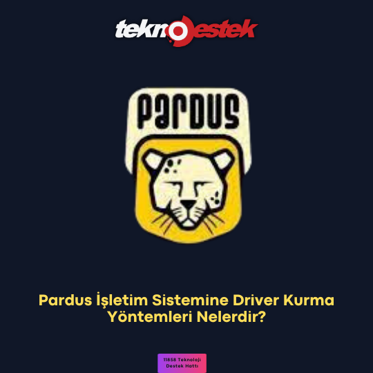 Pardus İşletim Sistemine Driver Kurma Yöntemleri Nelerdir?