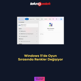 Oyun Sırasında Renkler Değişiyor Adım Adım çözümü