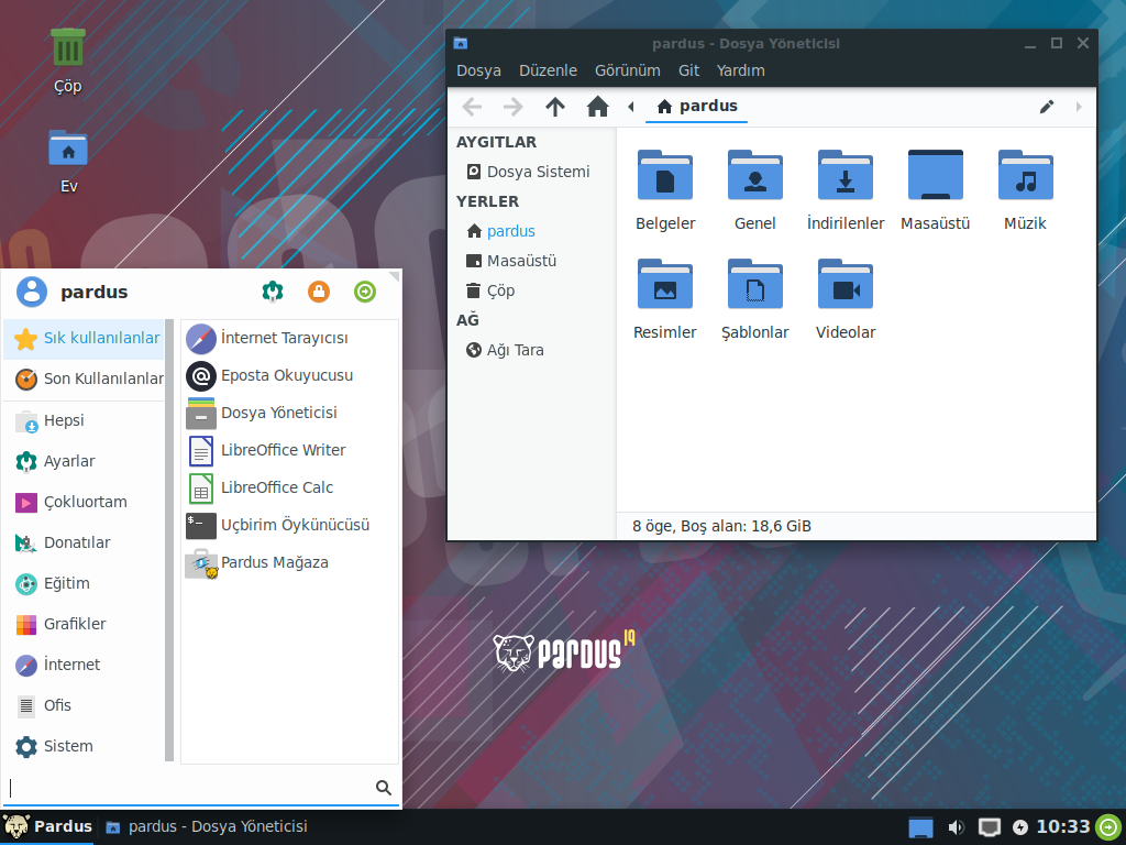 Pardus İşletim sürücü yükleme