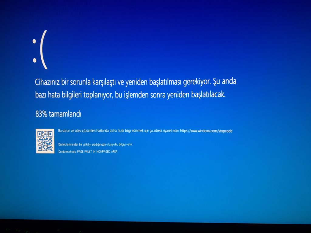 Windows 10 otomatik onarım ve başlangıç onarma