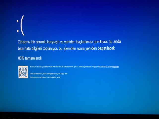 Windows 10 otomatik onarım ve başlangıç onarma