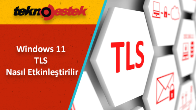 Windows 11 TLS Sürümleri 1.0 ve 1.1'i Etkinleştirme