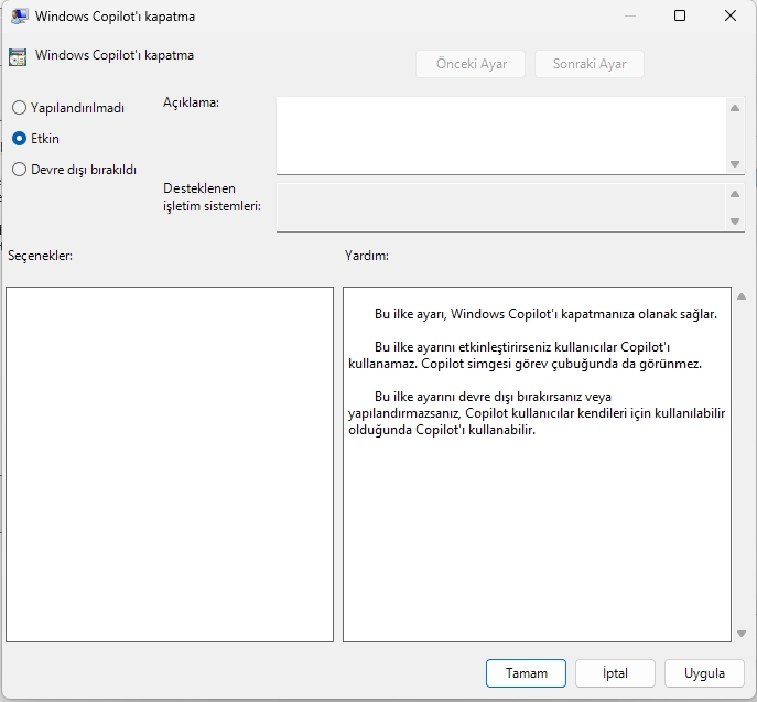 Windows 11 Copilot Nasıl Devre Dışı Bırakılır Copilot Nasıl Devre Dışı Bırakılır