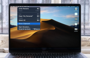 Mac Pano Geçmişini Görüntüleme