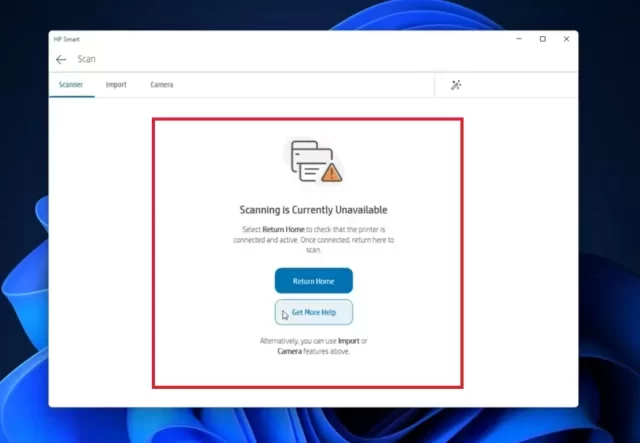 Yazıcı Tarama Özelliği Bozuldu Sorunu