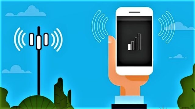 Telefon Sinyal Kaybı Sorunu Fiziksel engellerin telefon sinyal kaybına neden olduğunu gösteren bir görsel.