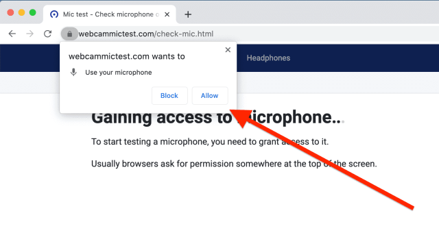 Mikrofon Erişimini Kontrol Edin Görseli
