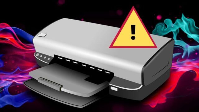 Yazıcı sürücü sorunlarını temsil eden bir görsel.