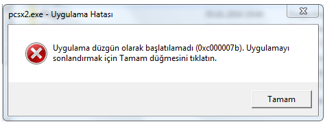 PCSX2 0xc00007b PCSX2 0xc00007b