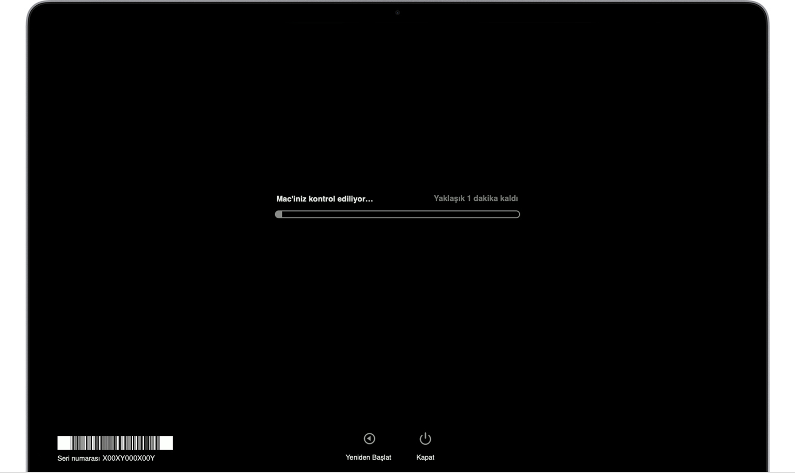 MacOS Sistem Performans Testi MacOS Sistem Performans Testi