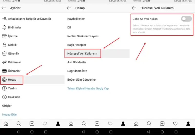 Instagram Veri Kullanımını Sınırlama 321