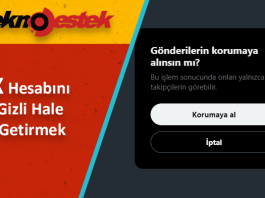 Twitter Hesabını Gizli Hale Getirmek