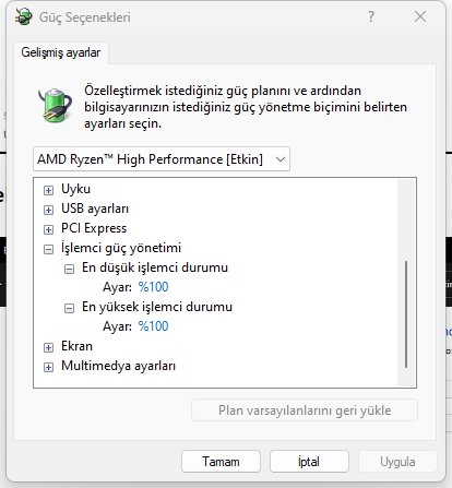 Yüksek GPU Kullanımı Düşük FPS Sorunu Düşük FPS Sorunu, Yüksek GPU Kulanımı