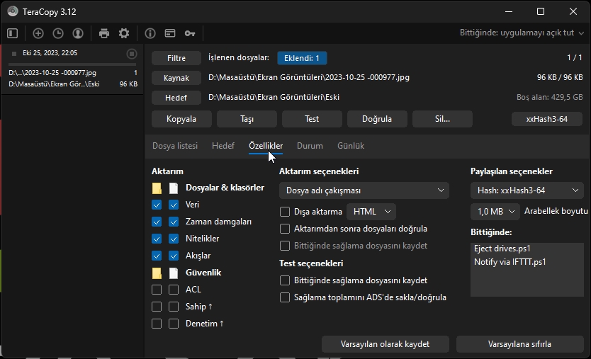 Windows 11 Dosya Aktarımı için TeraCopy Nasıl Kullanılır Windows 11 TeraCopy Nasıl Kullanılır
