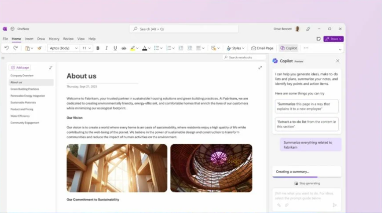 Copilot OneNote'a geliyor: İşte bilmeniz Gerekenler ve İşlem Adımları