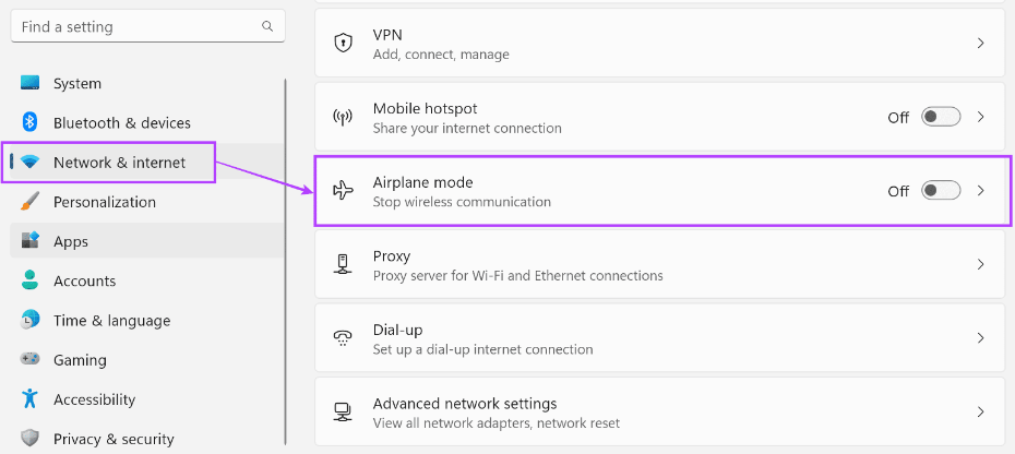 Windows 11 Uçak Modu Nasıl Açılıp Kapatılır Windows 11 Uçak Modu Nasıl Açılıp Kapatılır