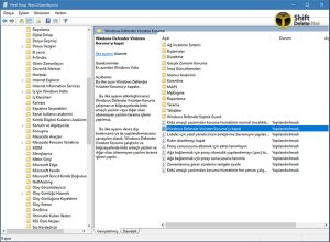 Windows Defender'ı Devre Dışı Bırakma