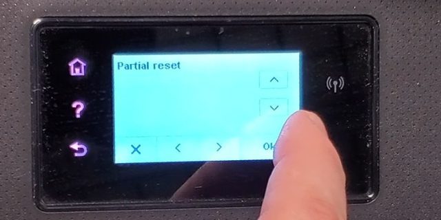 Yazıcıyı Fabrika Ayarlarına Döndürme