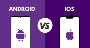 Android ve iOS Karşılaştırma Görseli
