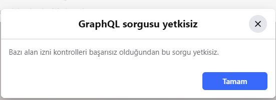 GraphQL Yetkisiz Hatası Düzeltmenin 3 Yolu