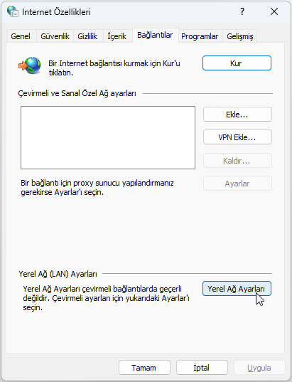 ERR_PROXY_CONNECTION_FAILED Hatası ve Çözümü ERR_PROXY_CONNECTION_FAILED Hatası ve Çözümü