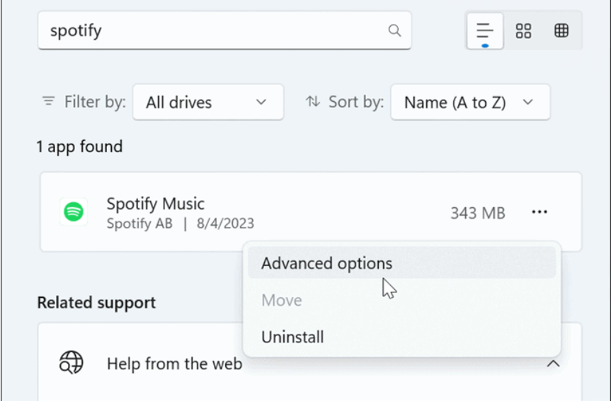 Windows 11 Uygulamaları Nasıl Onarılır veya Sıfırlanır Ekran goruntusu 2023 11 04 140653 - Windows 11 Uygulamaları Nasıl Onarılır veya Sıfırlanır