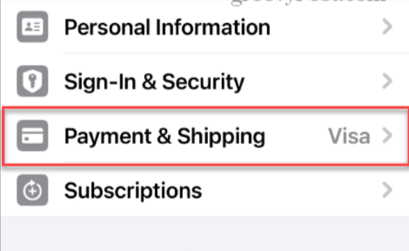 Ekran goruntusu 2023 12 06 082902 - Apple Hesabınızın Ödeme Yöntemini Nasıl Değiştirirsiniz